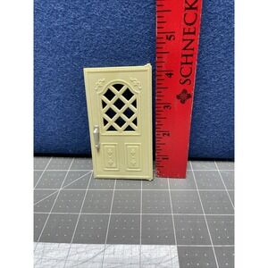 Epoch Calico Critters Red Roof Country Home Replacement Front Door Silver Handle